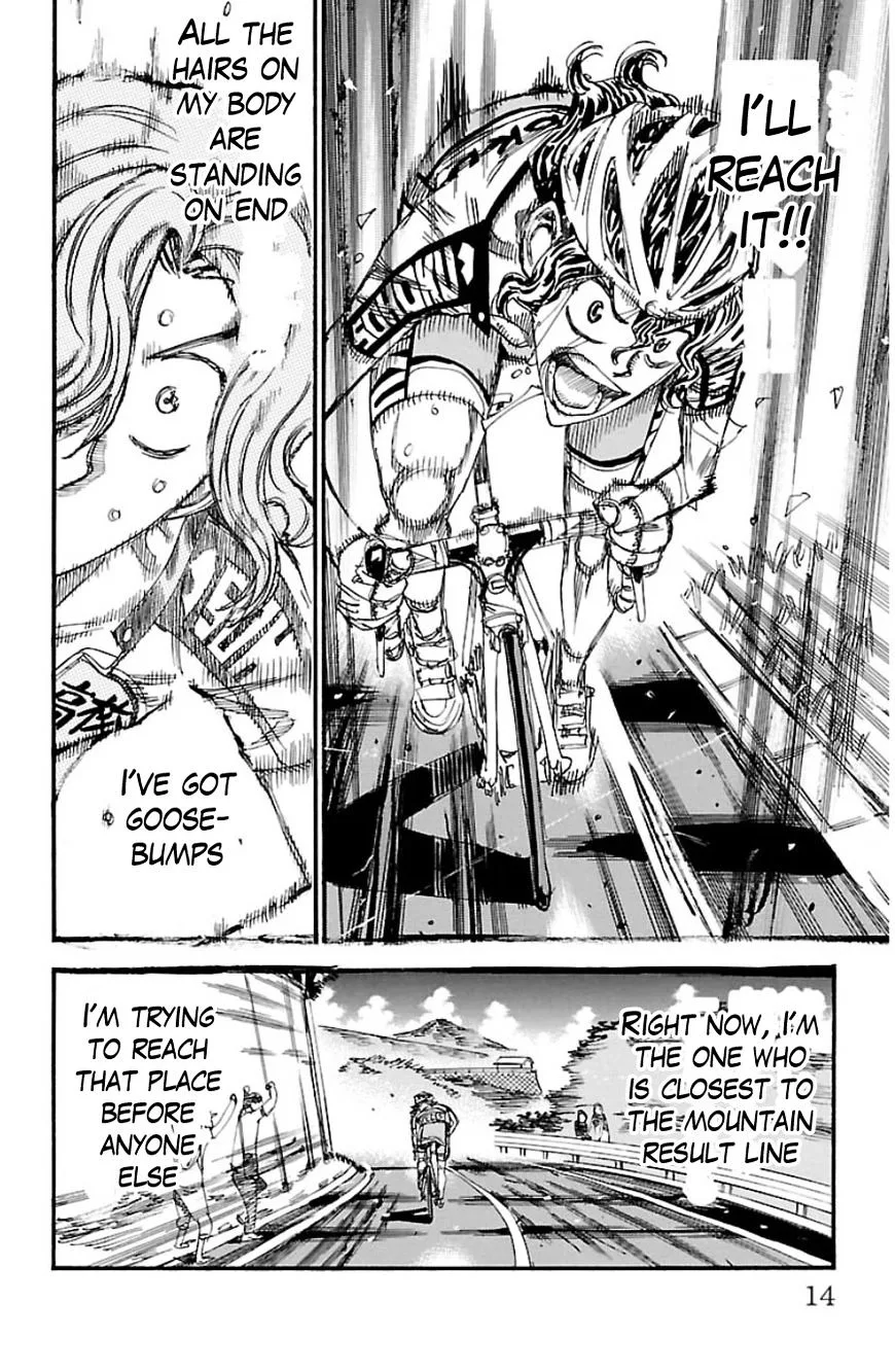Yowamushi Pedal Chapter 329 page 7