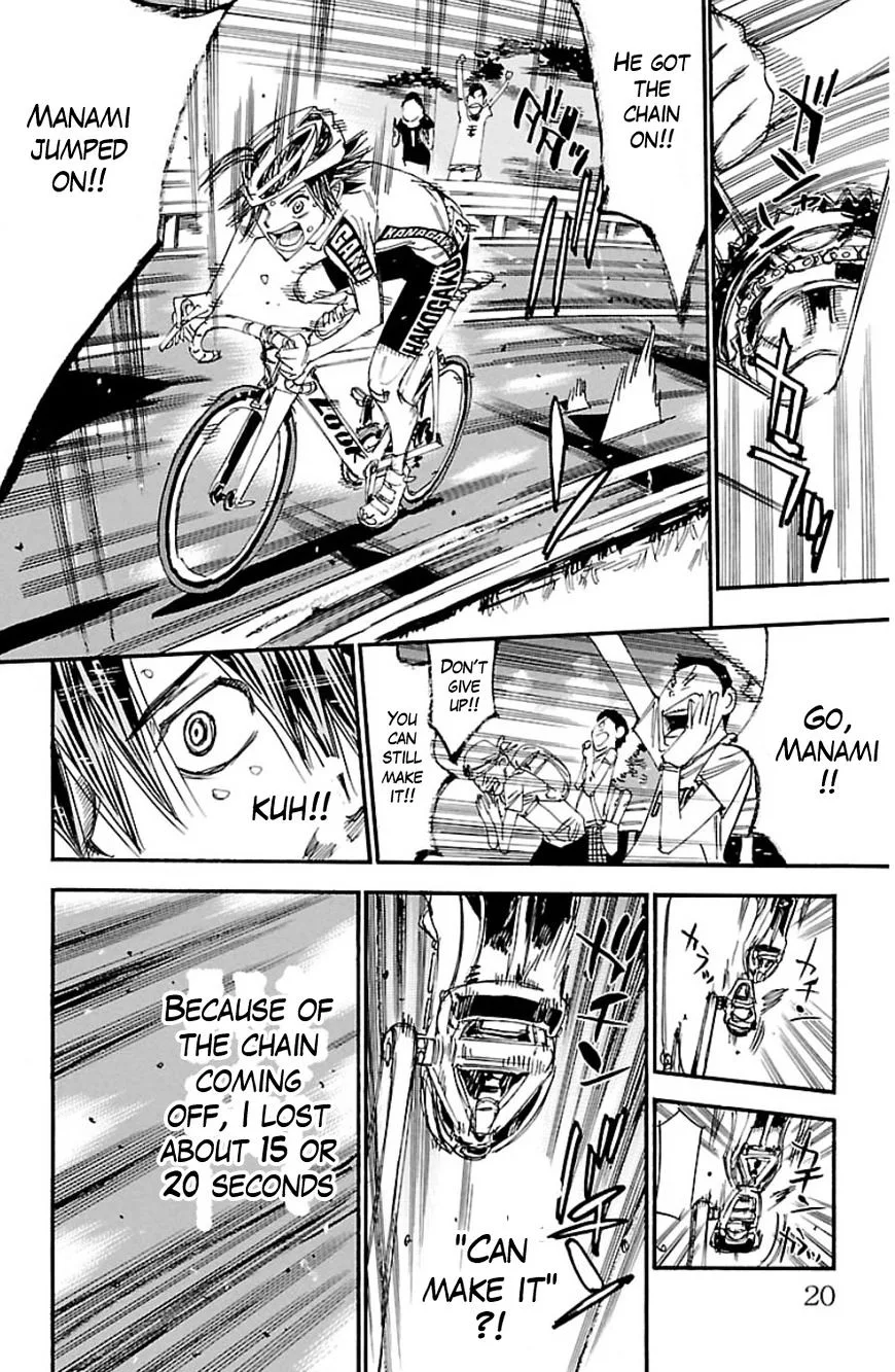 Yowamushi Pedal Chapter 329 page 13