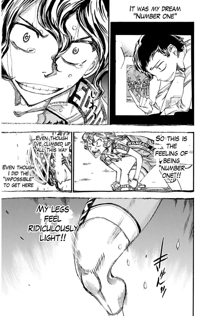 Yowamushi Pedal Chapter 329 page 8
