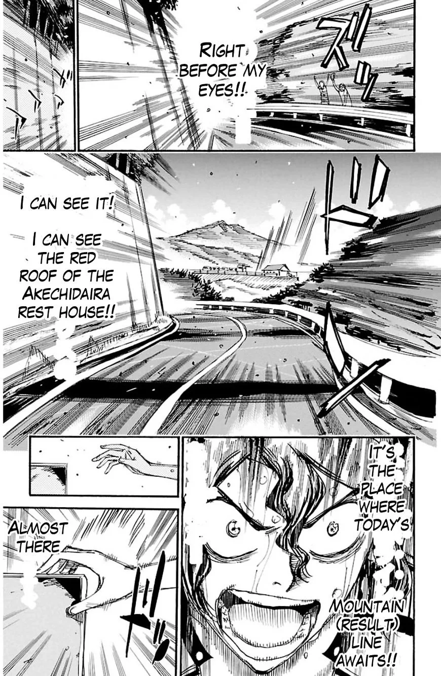 Yowamushi Pedal Chapter 329 page 6