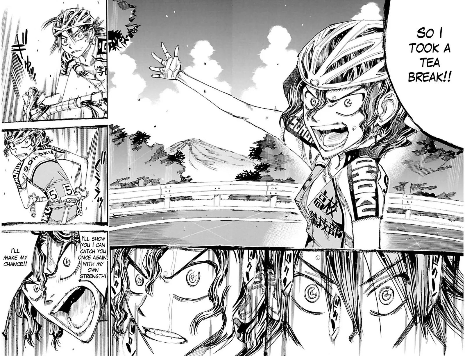 Yowamushi Pedal Chapter 329 page 19