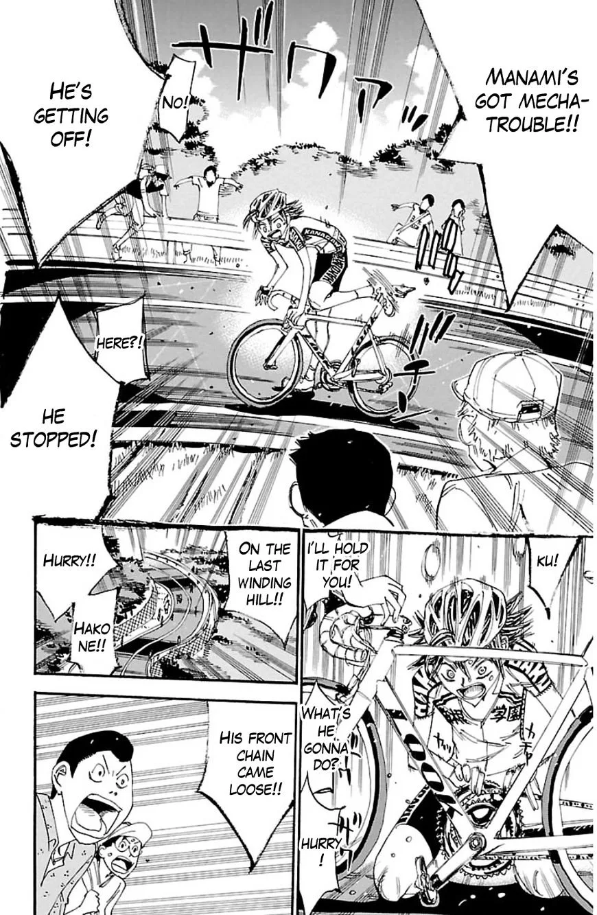 Yowamushi Pedal Chapter 329 page 11