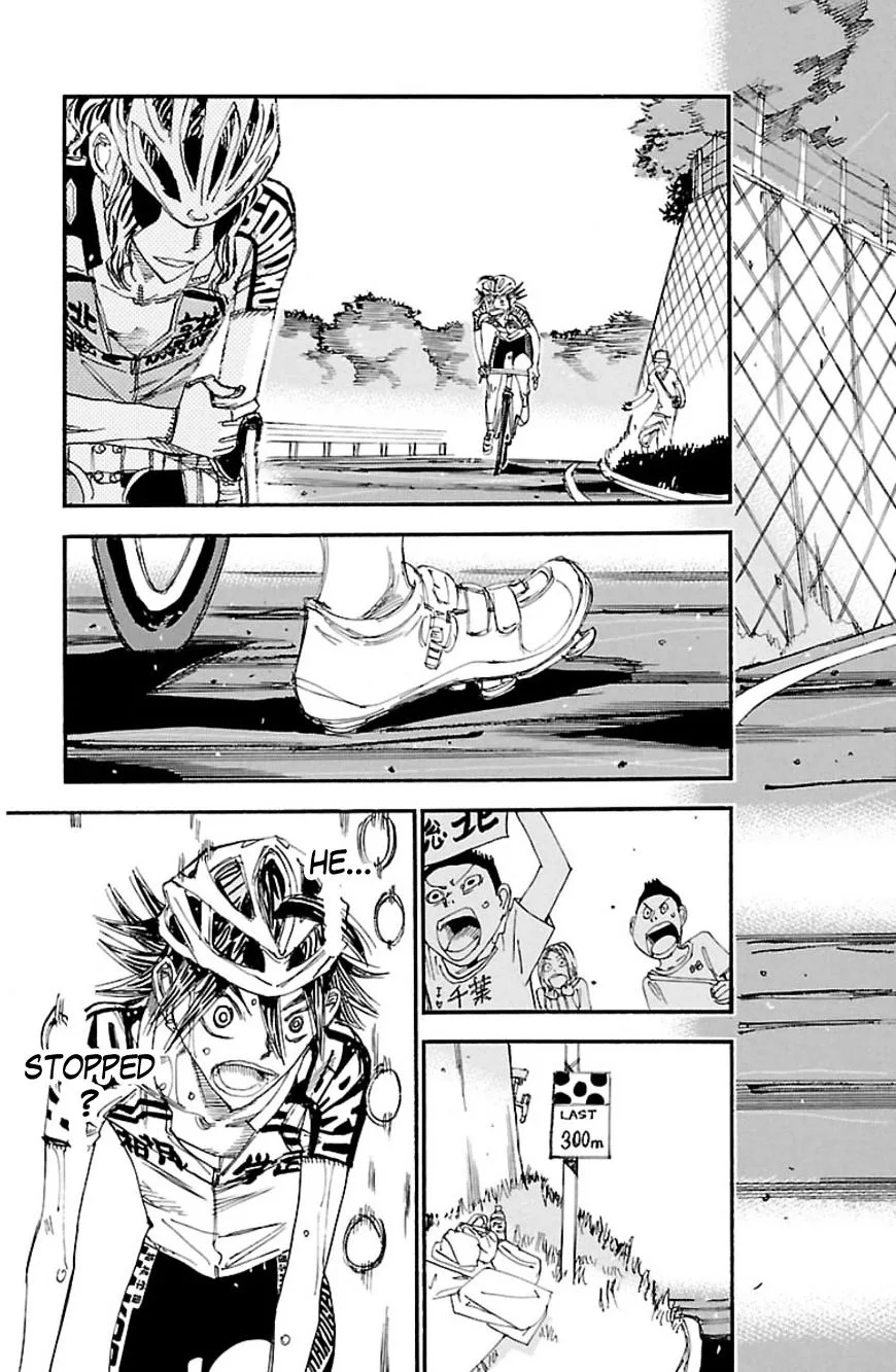 Yowamushi Pedal Chapter 329 page 16