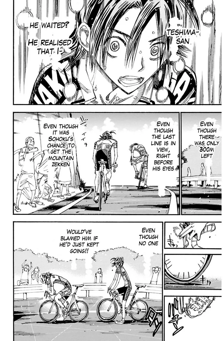 Yowamushi Pedal Chapter 329 page 17