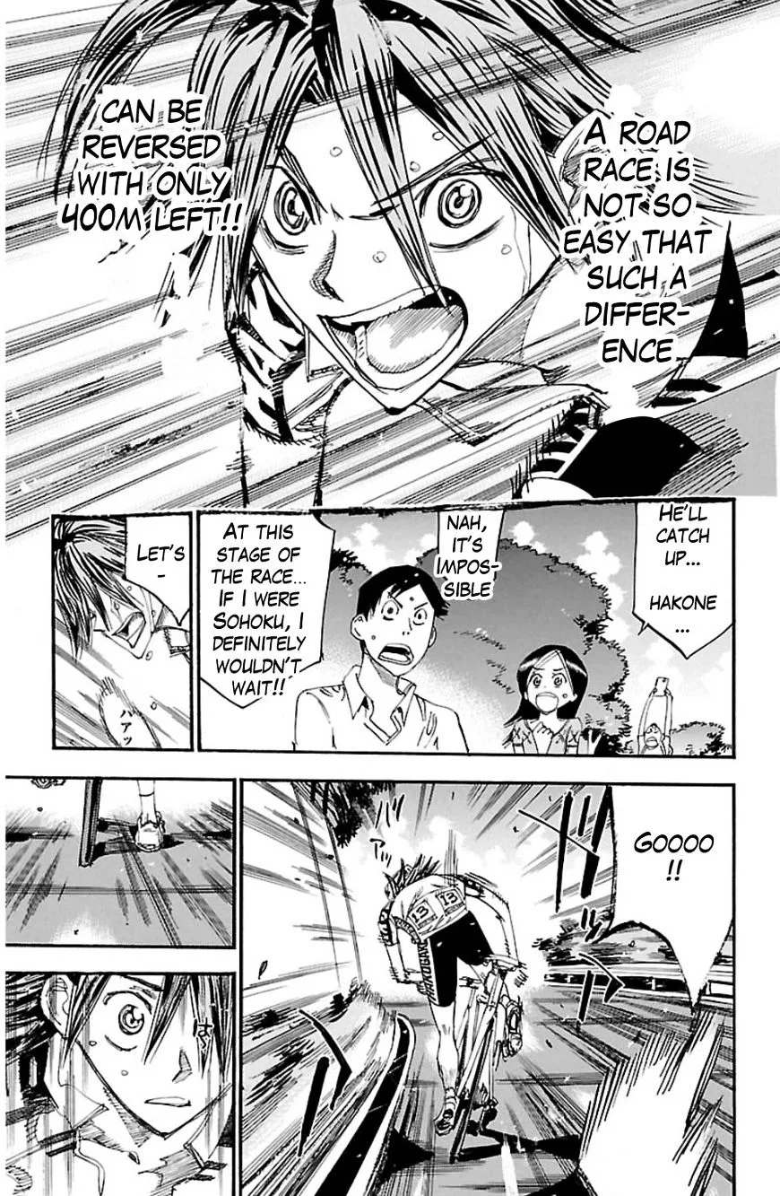 Yowamushi Pedal Chapter 329 page 14