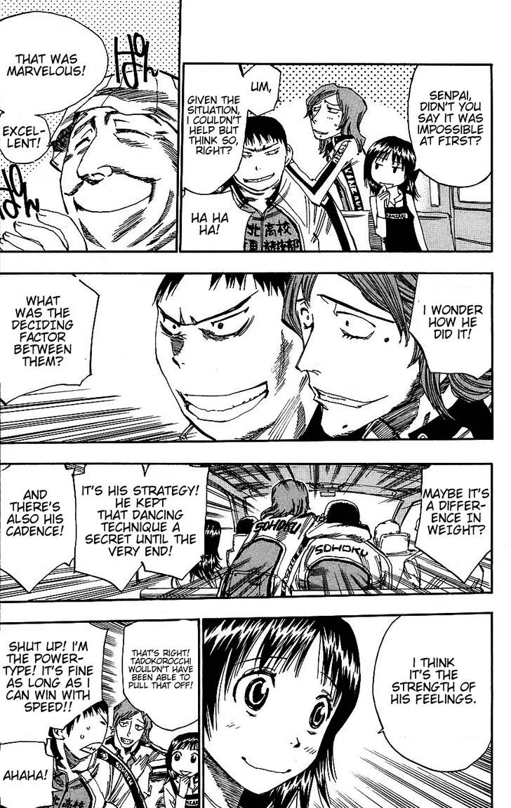 Yowamushi Pedal Chapter 33 page 4