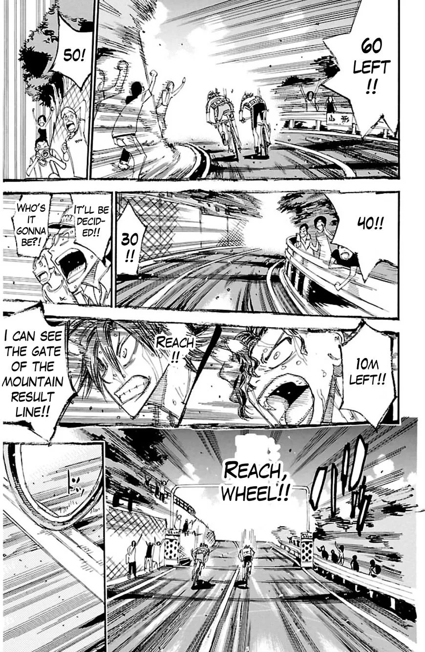 Yowamushi Pedal Chapter 330 page 14