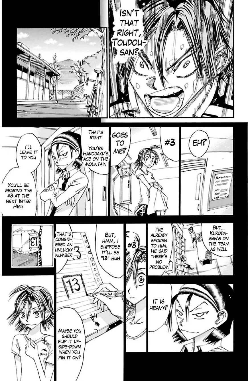 Yowamushi Pedal Chapter 330 page 10