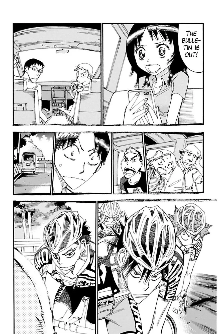 Yowamushi Pedal Chapter 330 page 15
