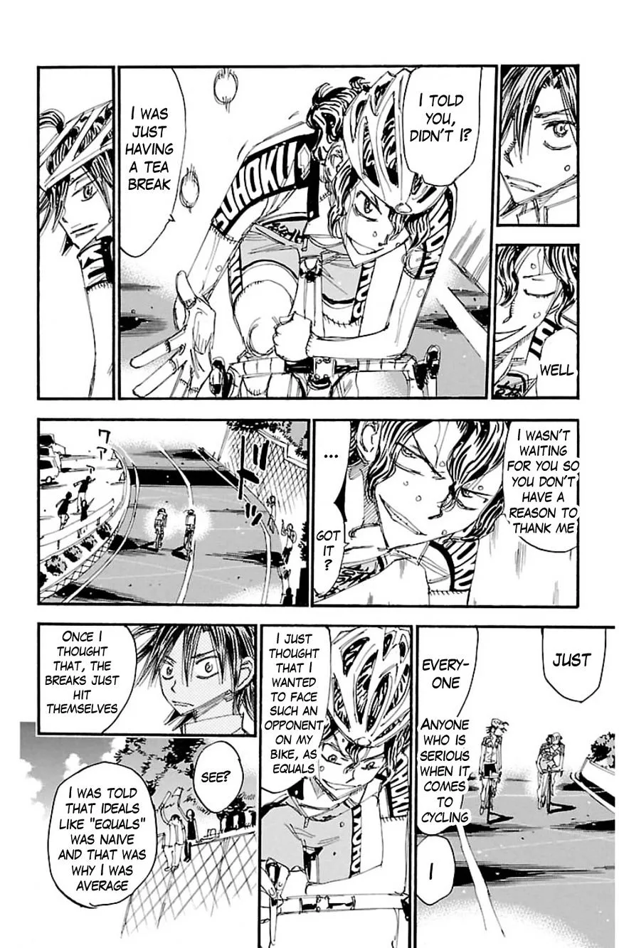 Yowamushi Pedal Chapter 331 page 11
