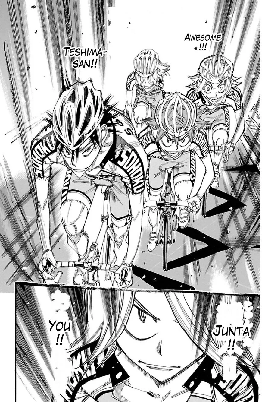 Yowamushi Pedal Chapter 331 page 17