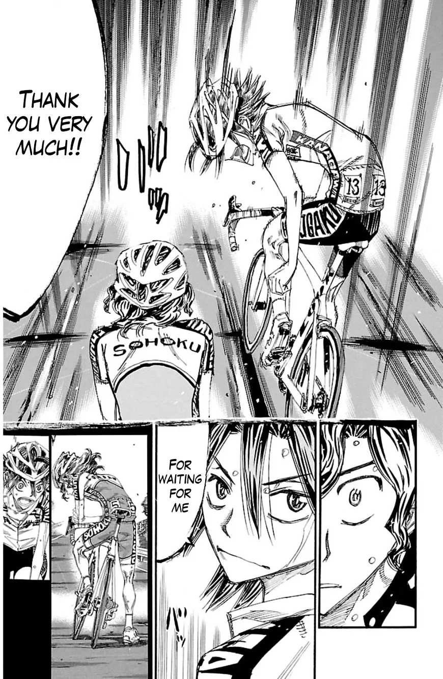 Yowamushi Pedal Chapter 331 page 10