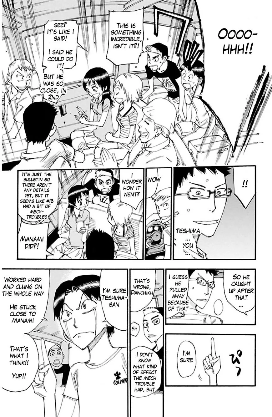 Yowamushi Pedal Chapter 331 page 14
