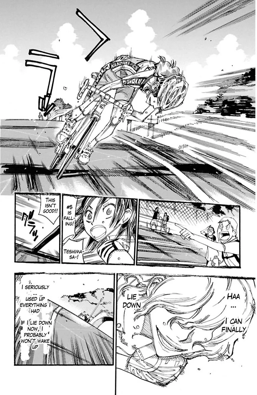 Yowamushi Pedal Chapter 331 page 19