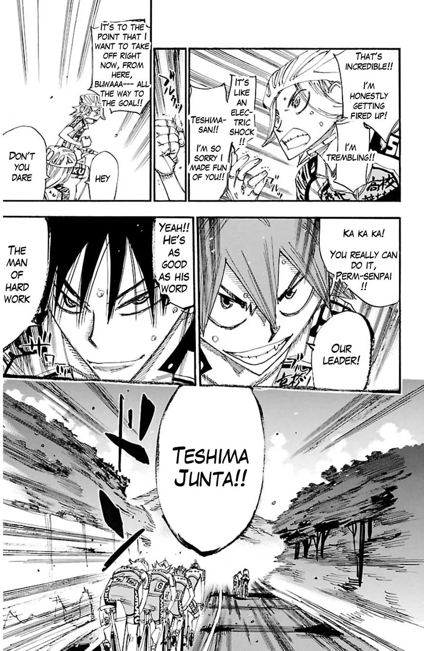 Yowamushi Pedal Chapter 331 page 18