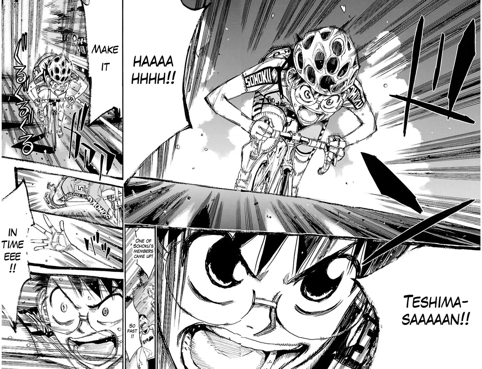 Yowamushi Pedal Chapter 331 page 21