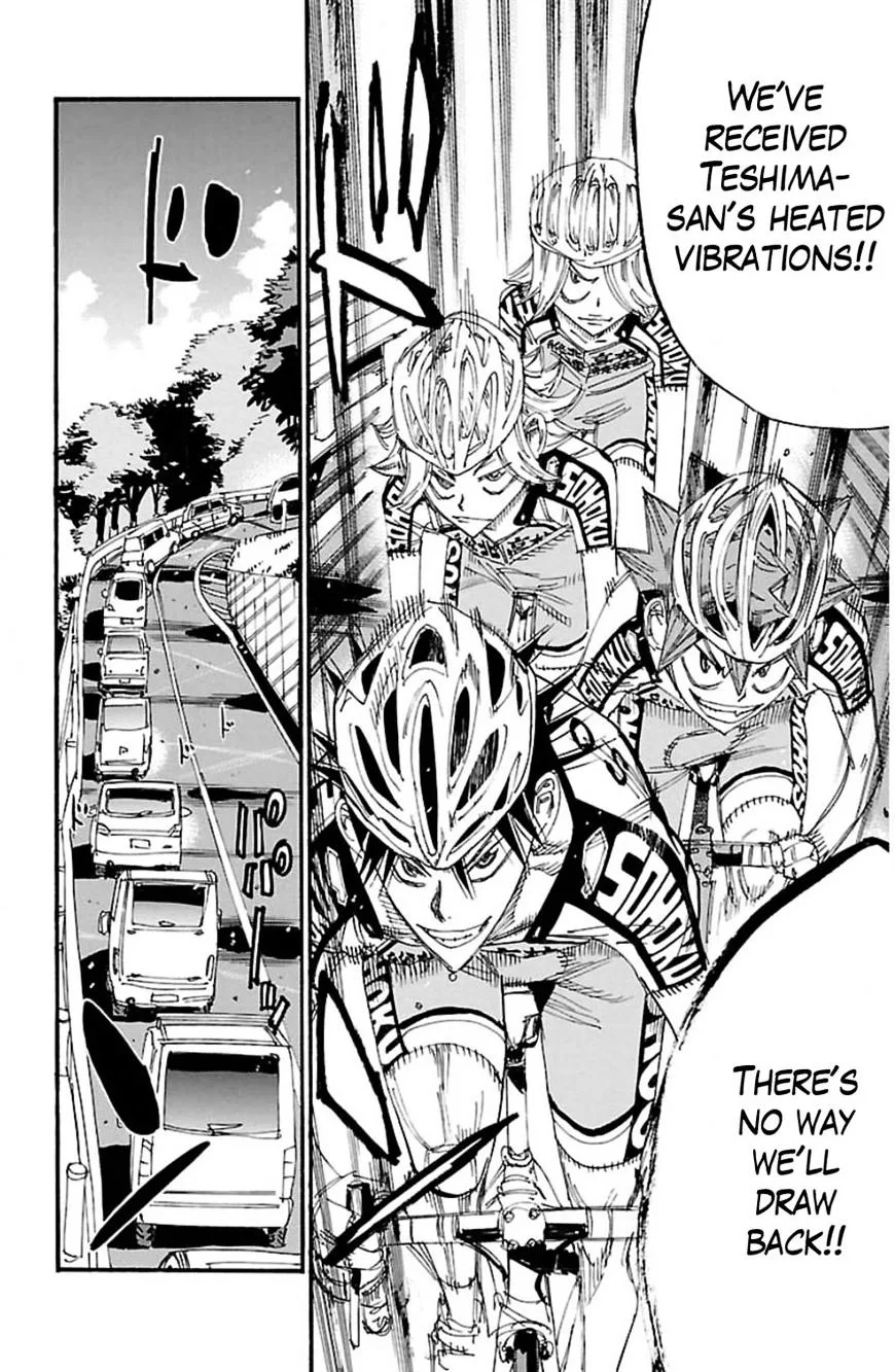 Yowamushi Pedal Chapter 332 page 7