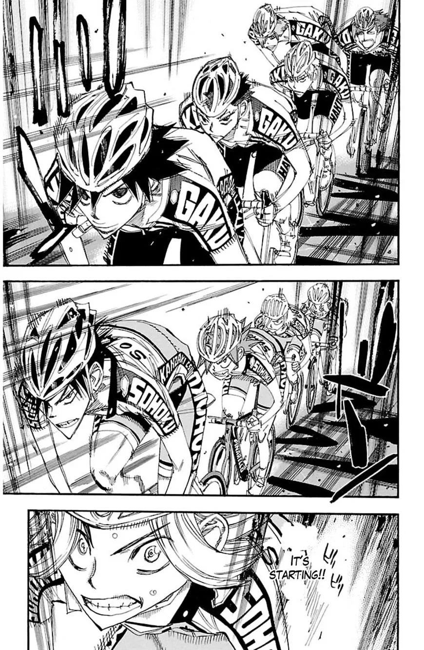 Yowamushi Pedal Chapter 333 page 3