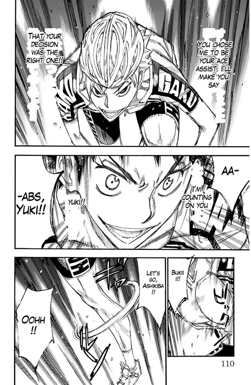 Yowamushi Pedal Chapter 333 page 15
