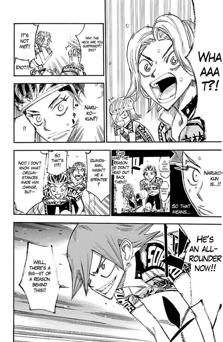 Yowamushi Pedal Chapter 333 page 18