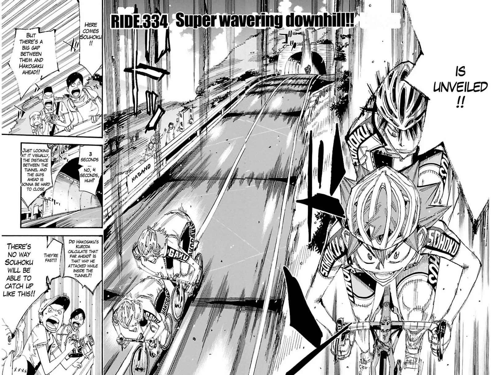 Yowamushi Pedal Chapter 334 page 2