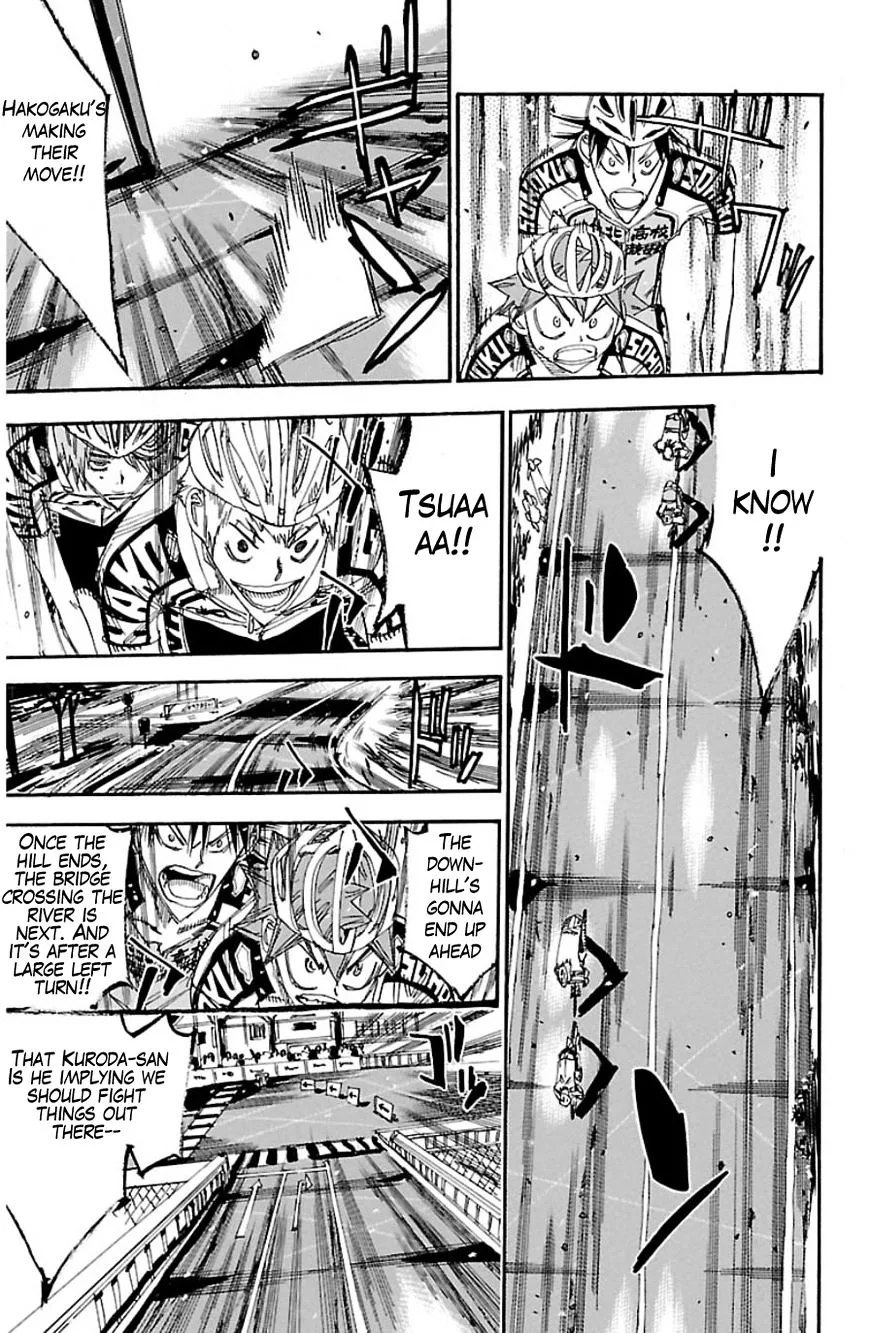 Yowamushi Pedal Chapter 334 page 14