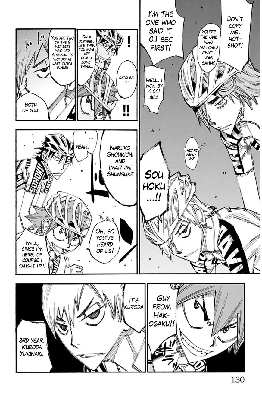 Yowamushi Pedal Chapter 334 page 11