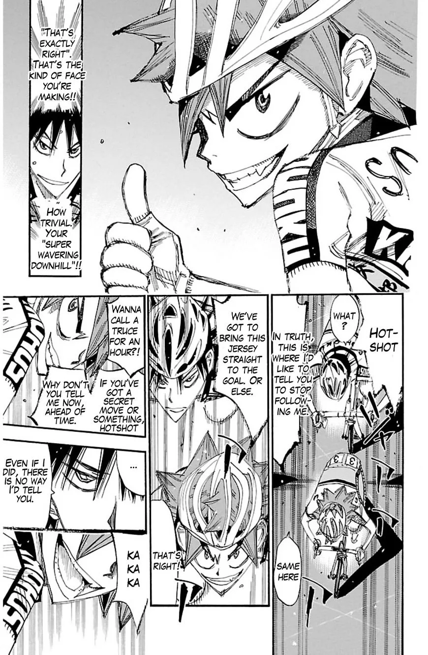 Yowamushi Pedal Chapter 334 page 9