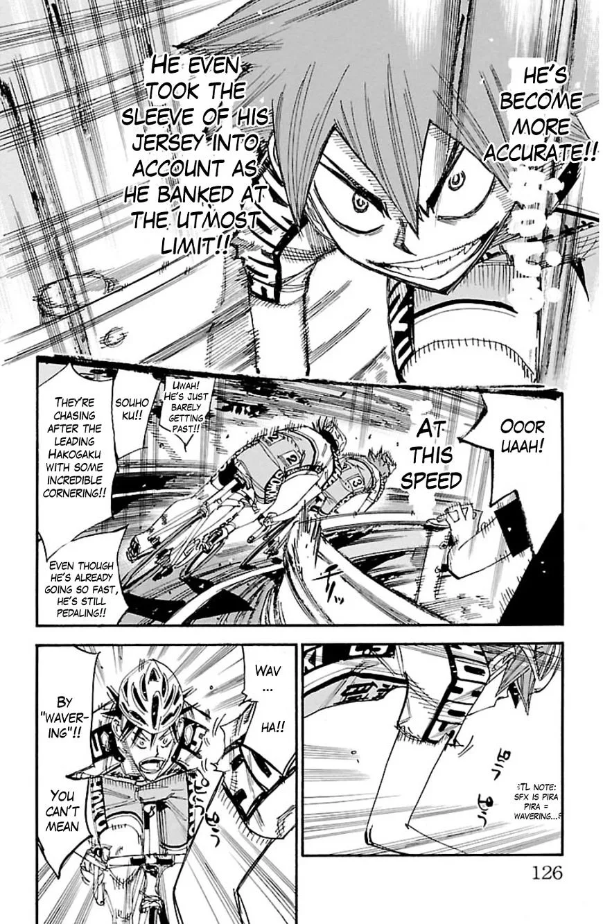 Yowamushi Pedal Chapter 334 page 8