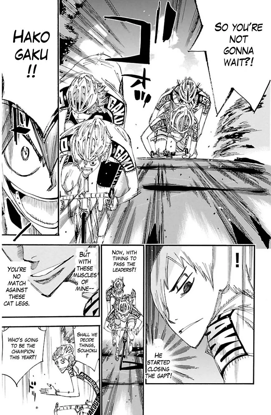 Yowamushi Pedal Chapter 335 page 16