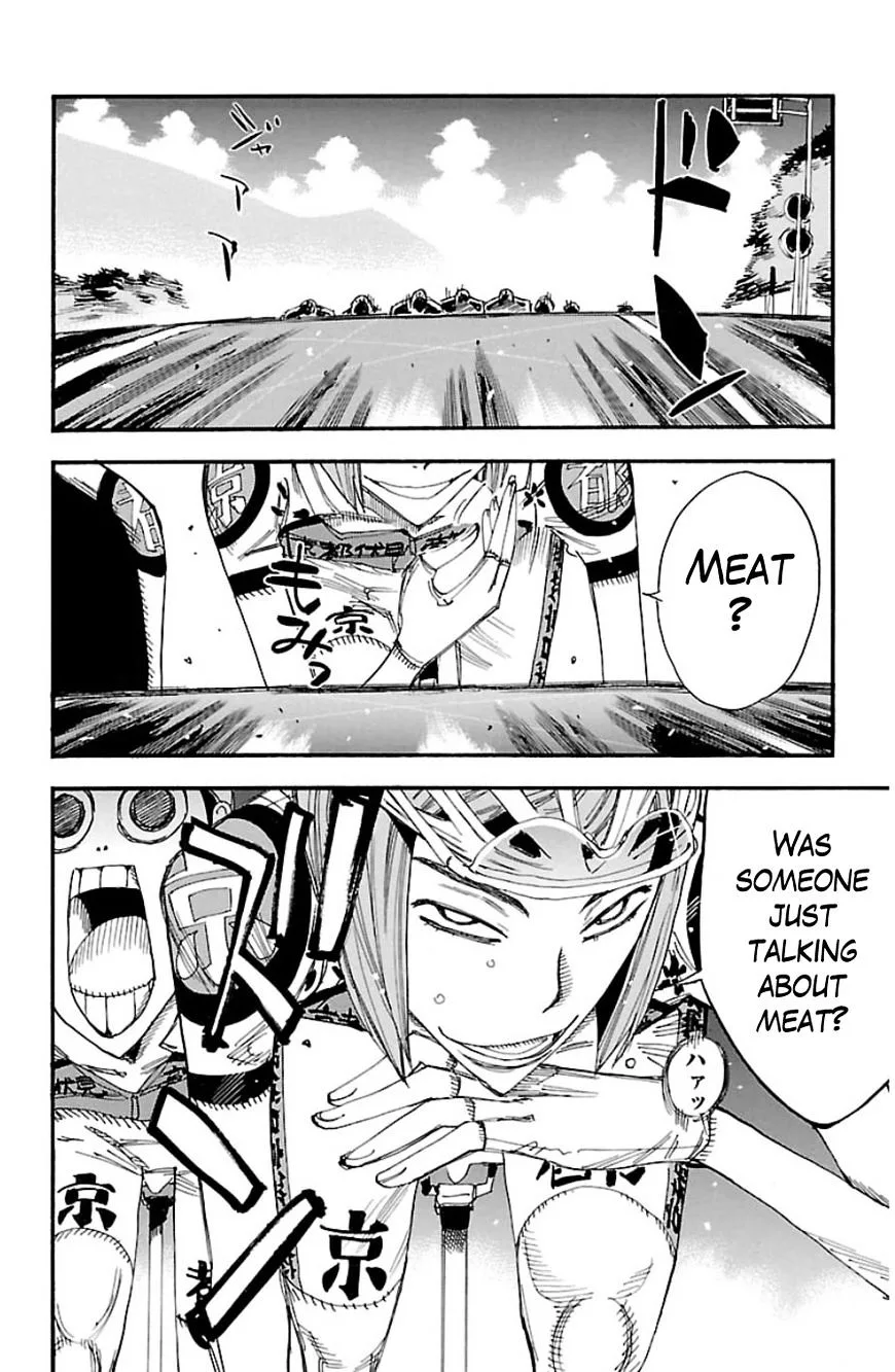 Yowamushi Pedal Chapter 335 page 17