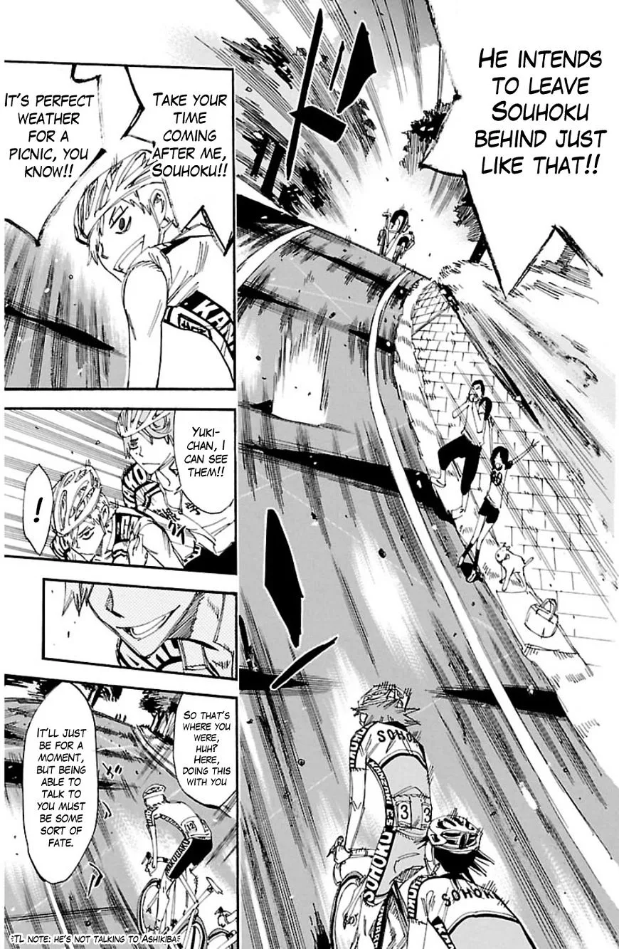 Yowamushi Pedal Chapter 335 page 8