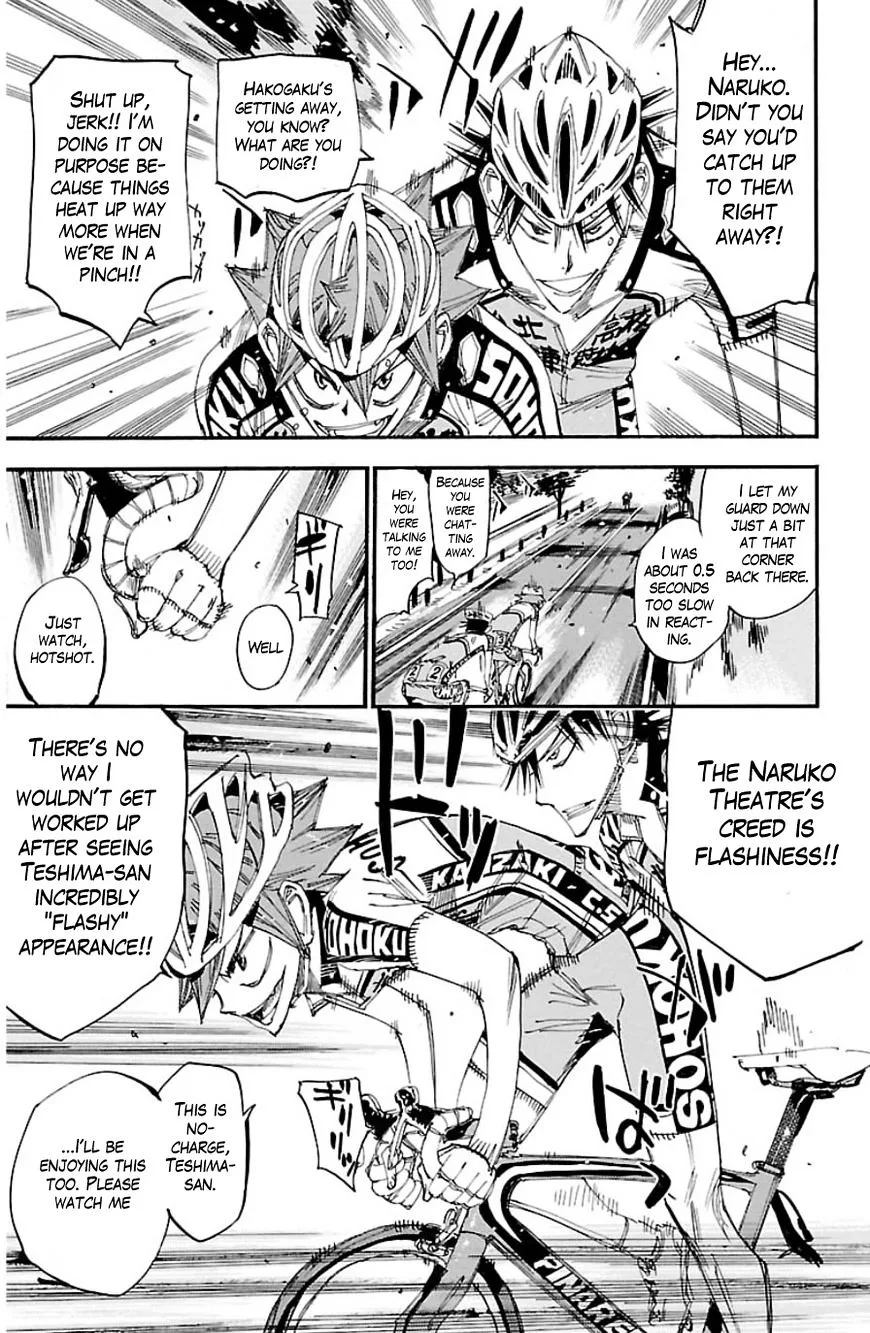 Yowamushi Pedal Chapter 335 page 14