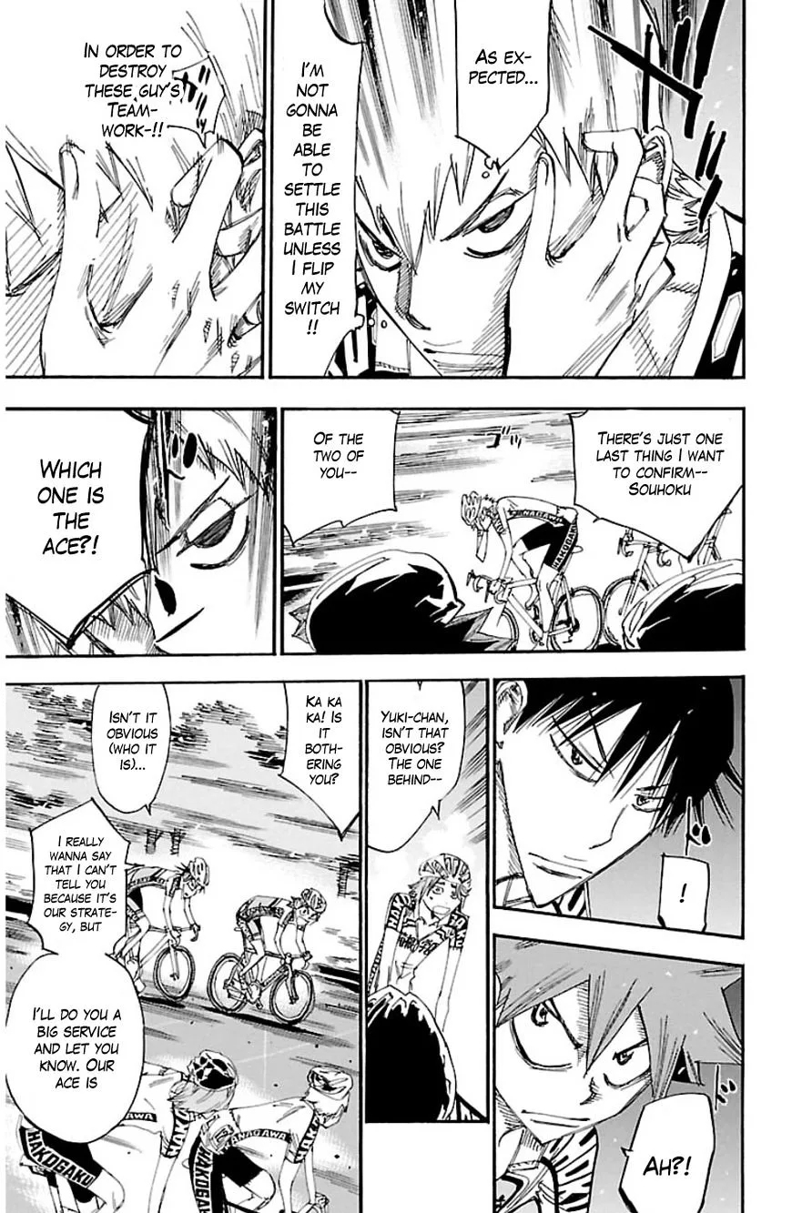 Yowamushi Pedal Chapter 336 page 17