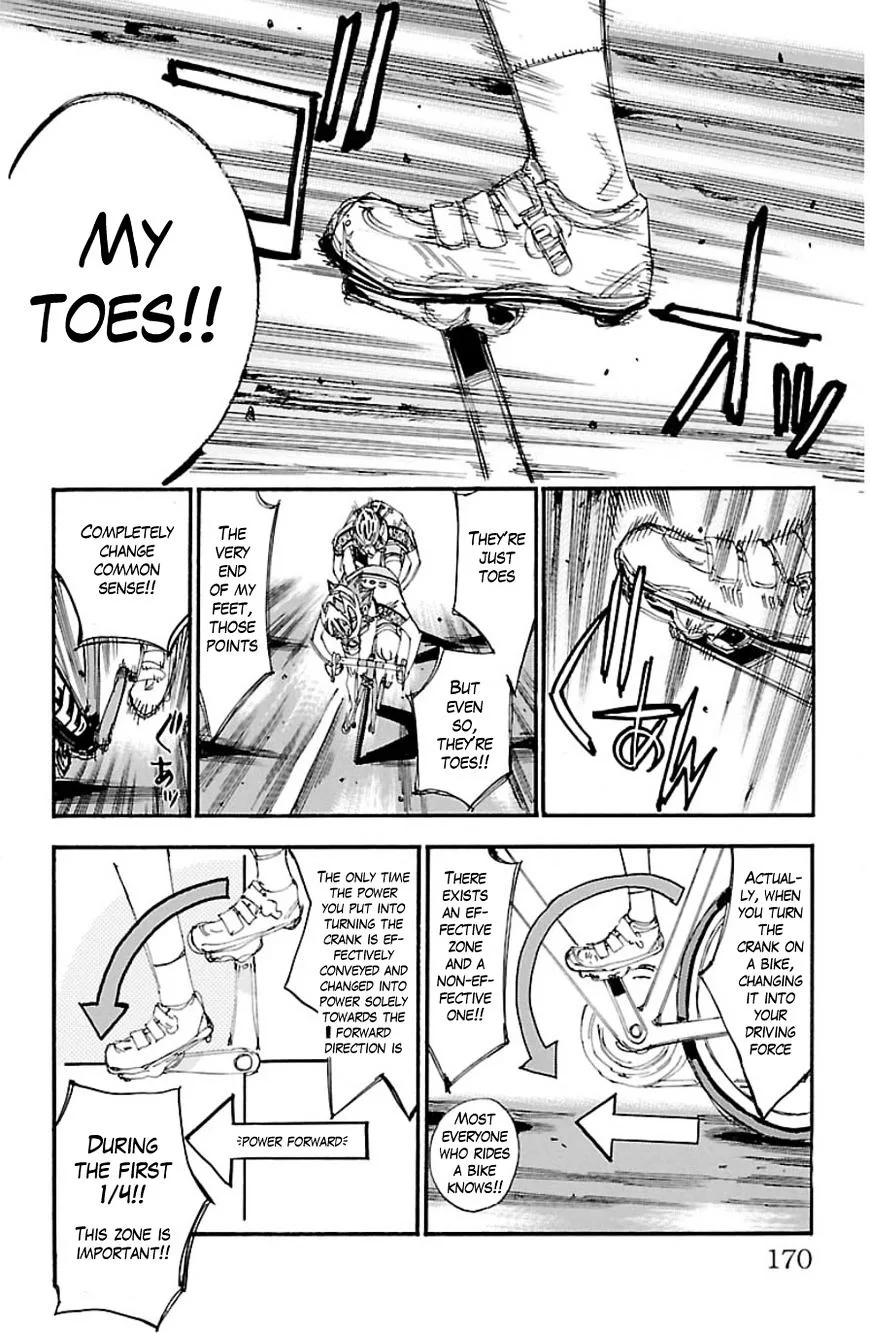 Yowamushi Pedal Chapter 336 page 13