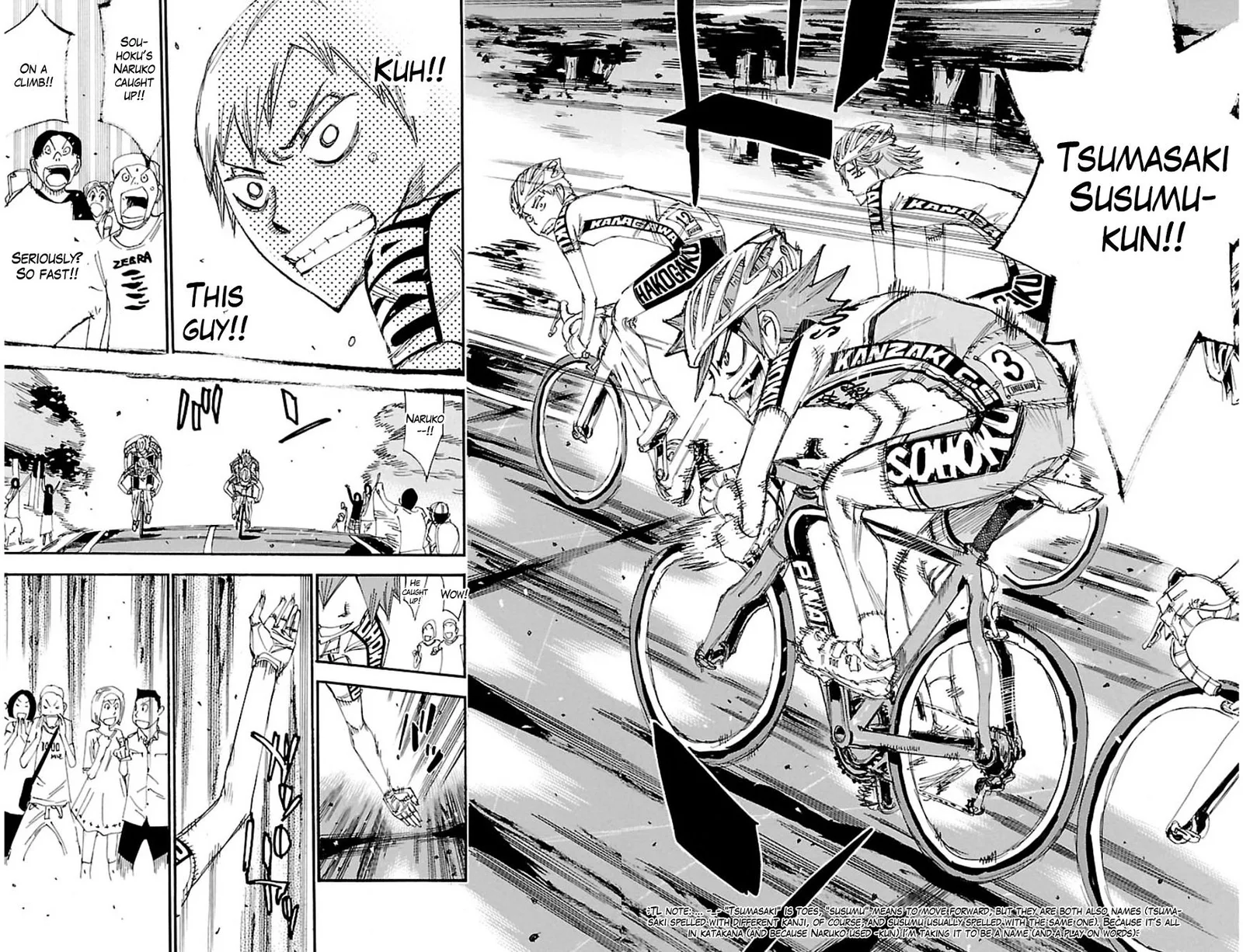 Yowamushi Pedal Chapter 336 page 15