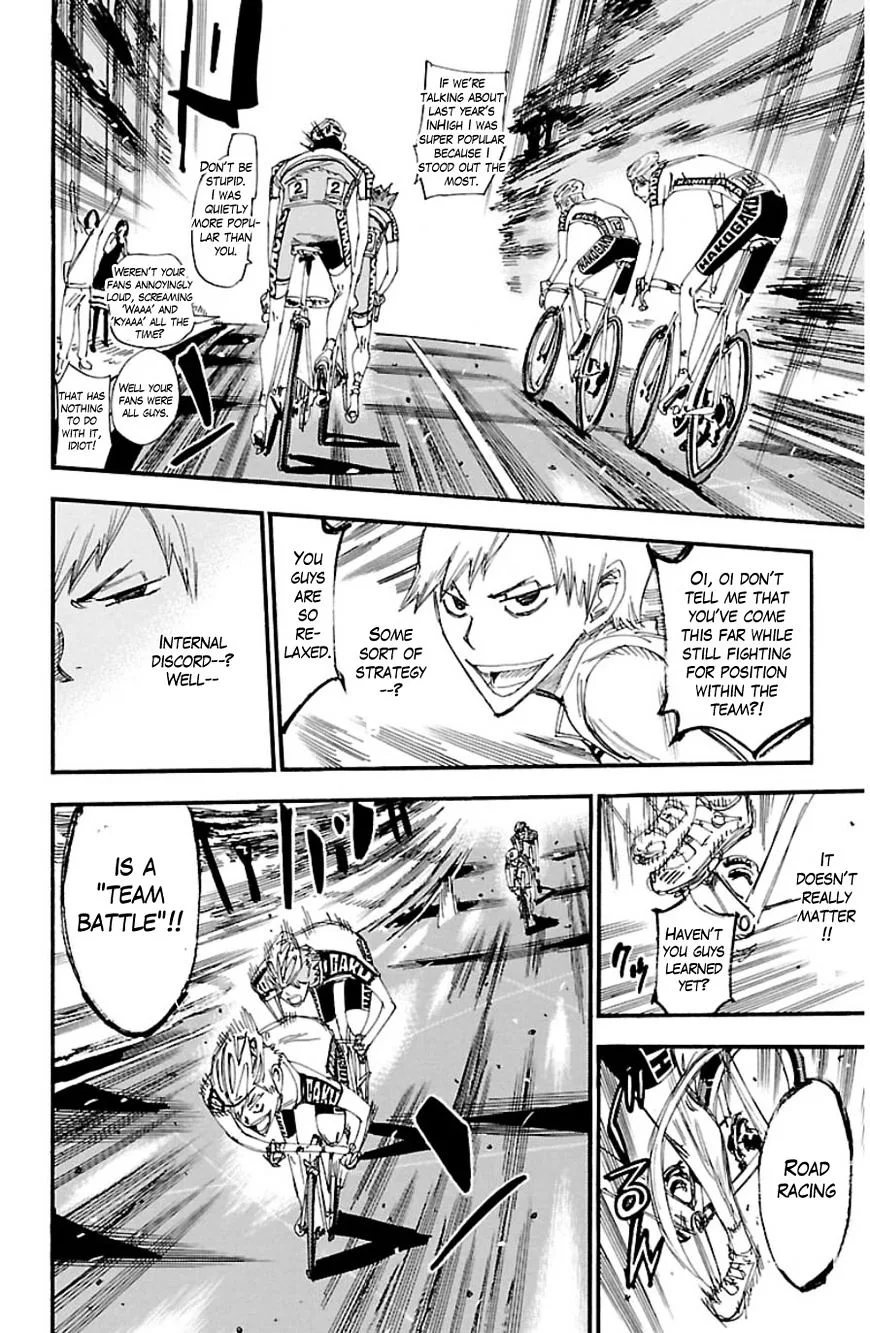 Yowamushi Pedal Chapter 336 page 4