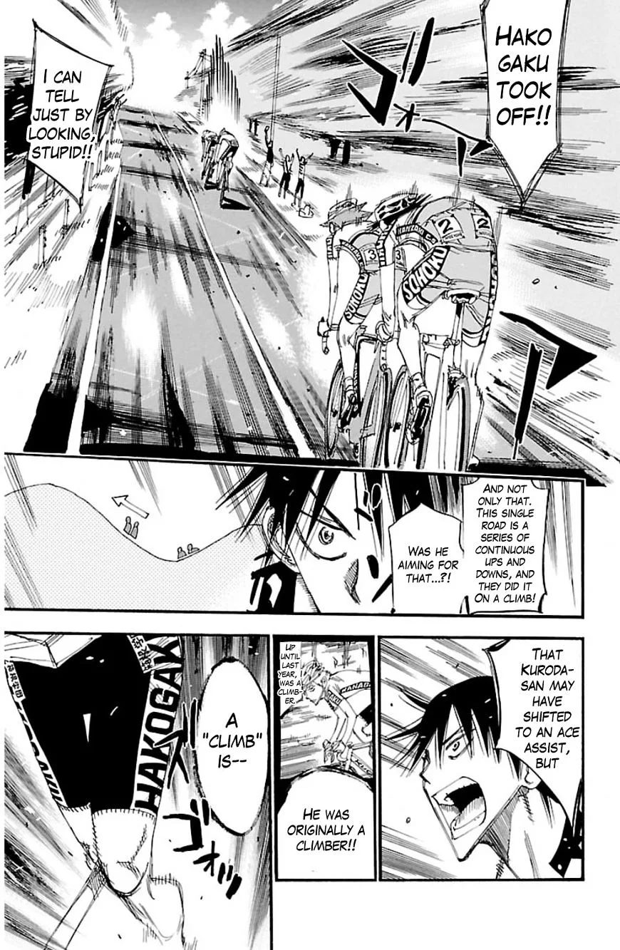 Yowamushi Pedal Chapter 336 page 5