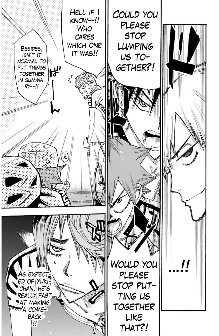 Yowamushi Pedal Chapter 336 page 3