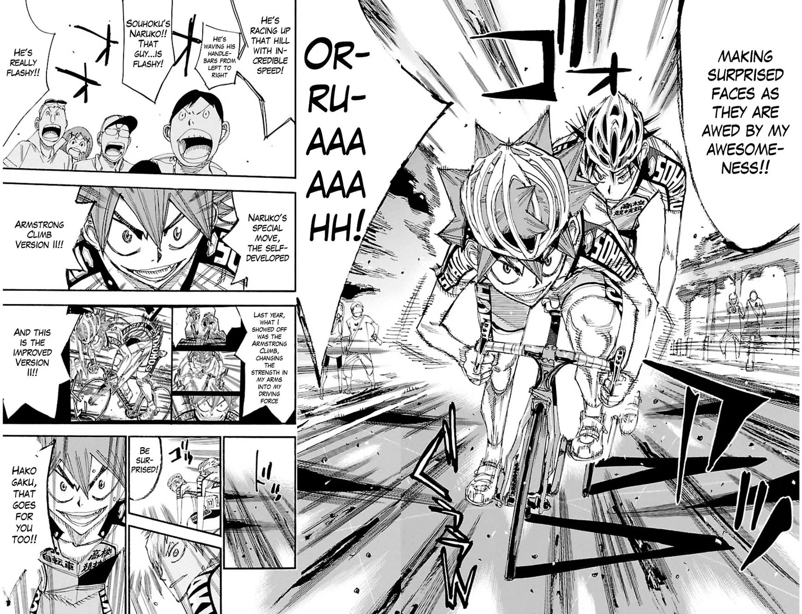 Yowamushi Pedal Chapter 336 page 10