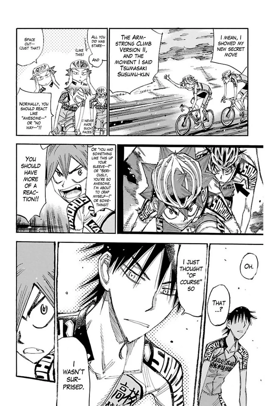 Yowamushi Pedal Chapter 337 page 16