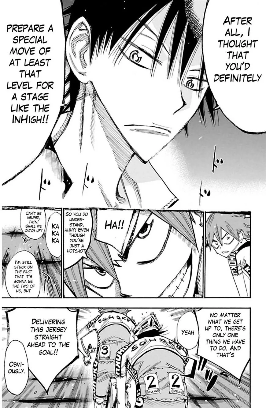 Yowamushi Pedal Chapter 337 page 17