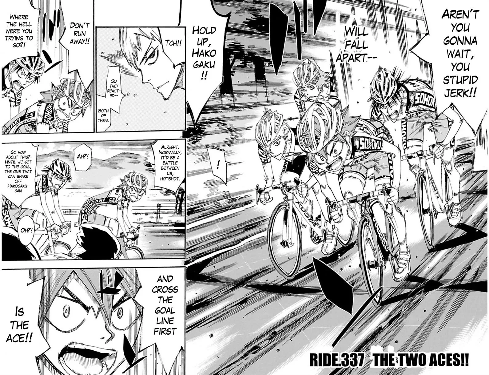Yowamushi Pedal Chapter 337 page 4