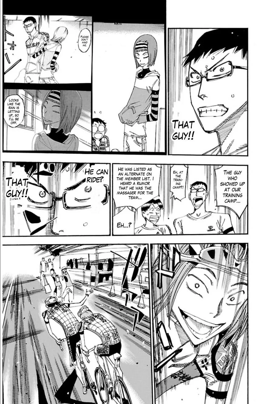 Yowamushi Pedal Chapter 338 page 17