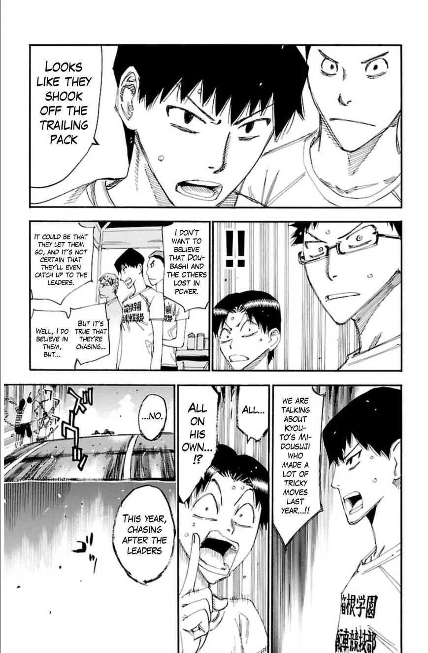 Yowamushi Pedal Chapter 338 page 14