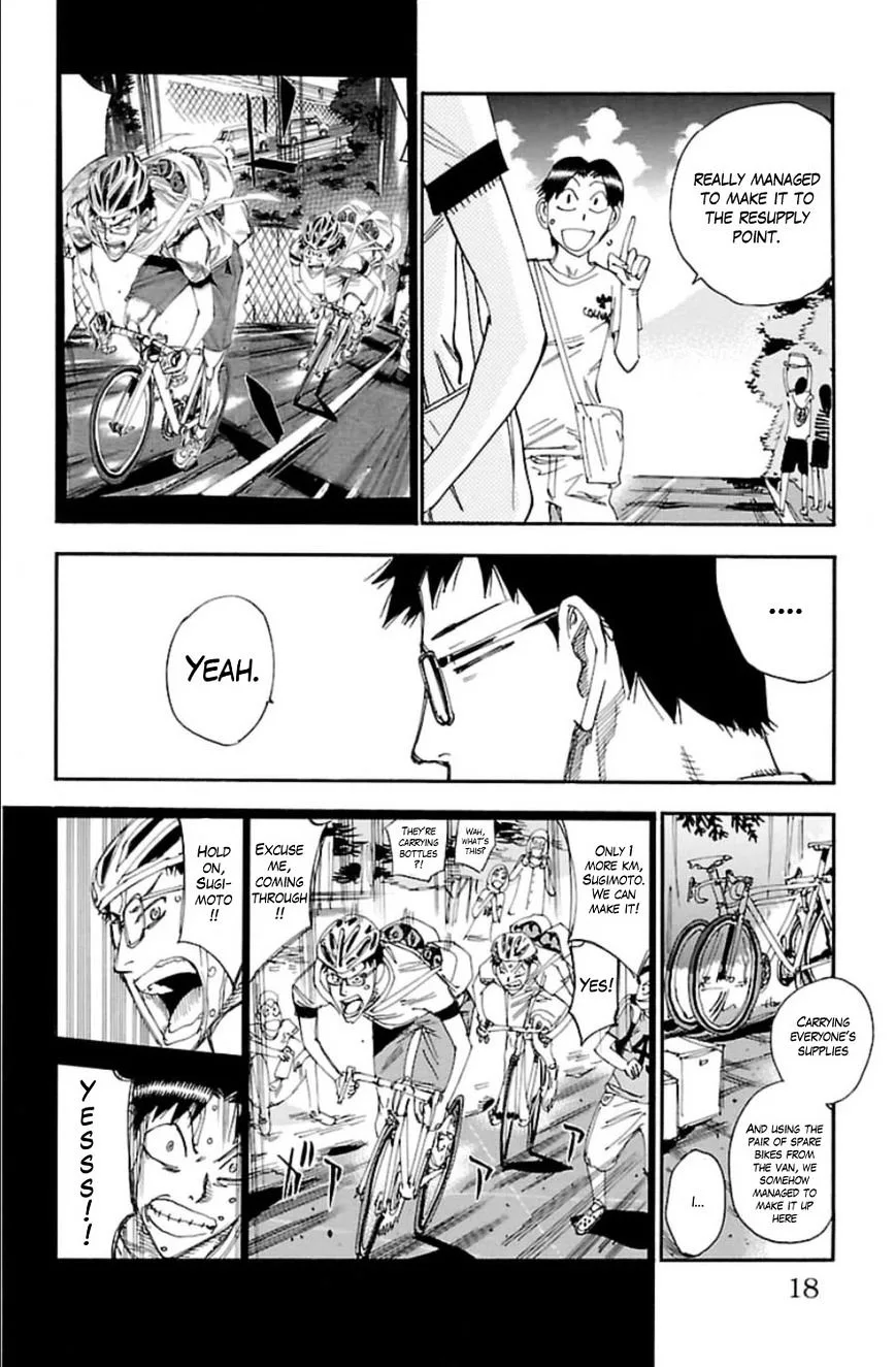 Yowamushi Pedal Chapter 338 page 10