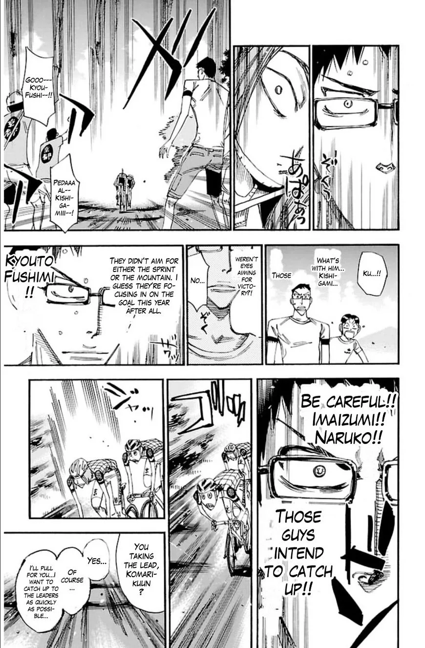 Yowamushi Pedal Chapter 338 page 19