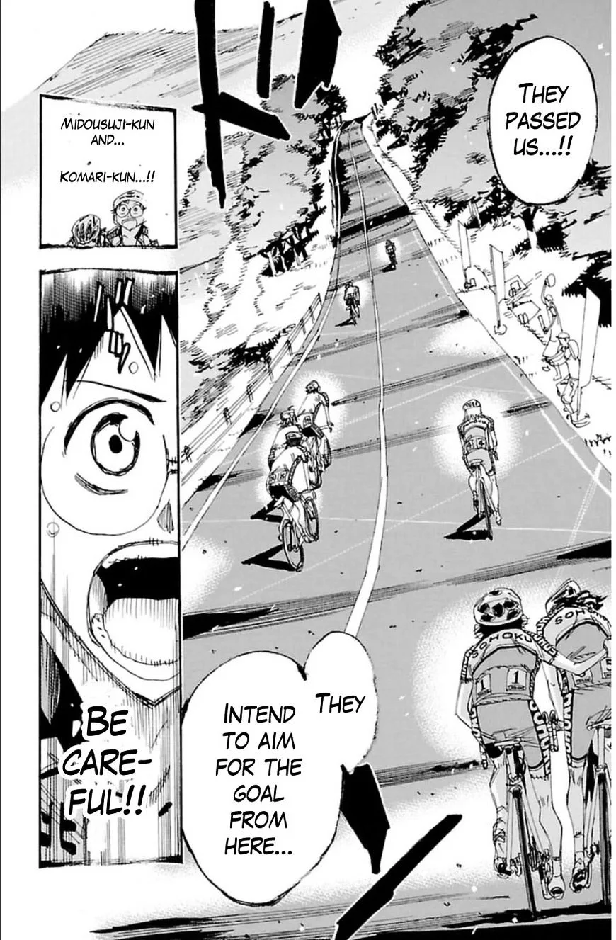 Yowamushi Pedal Chapter 339 page 9