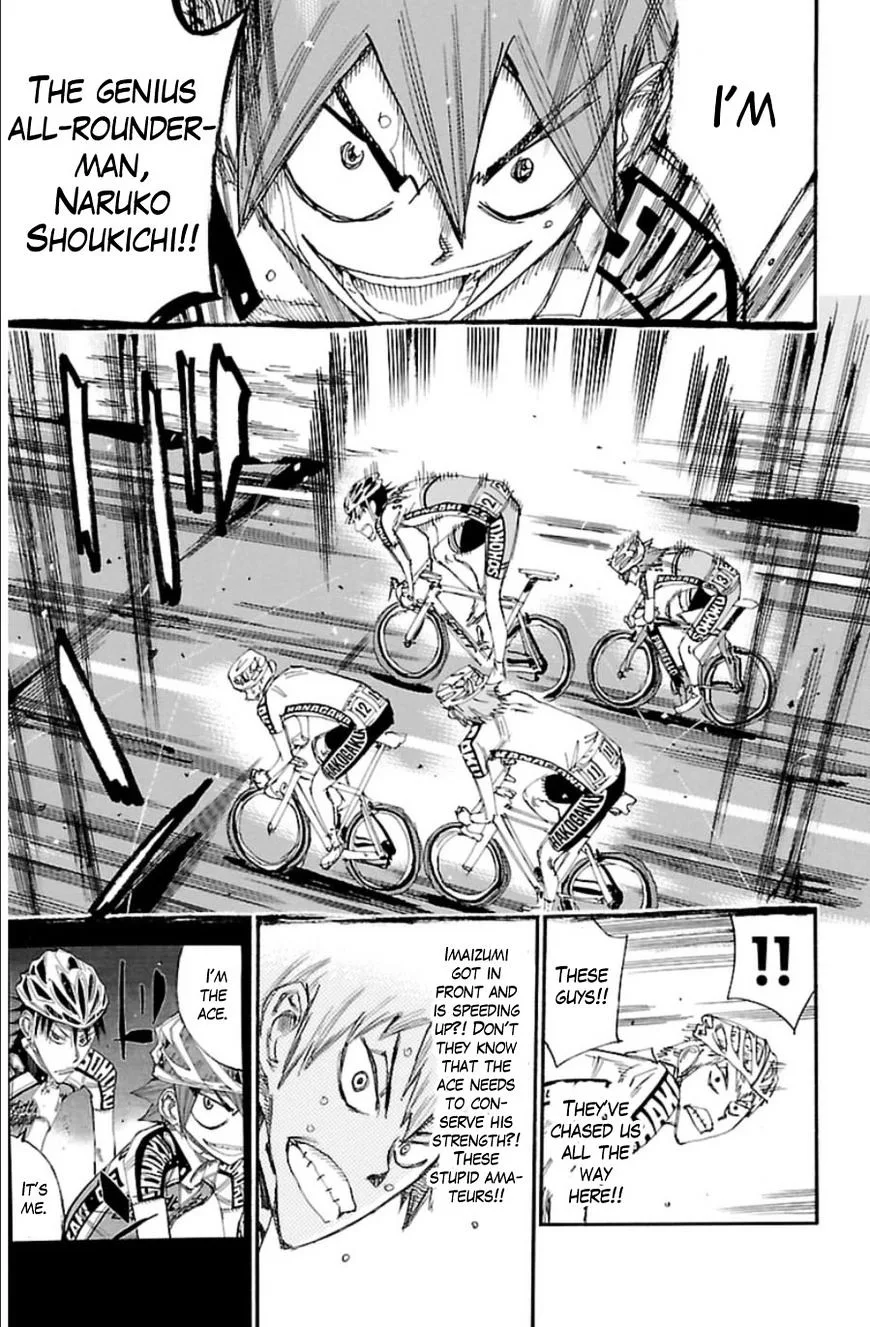 Yowamushi Pedal Chapter 339 page 14