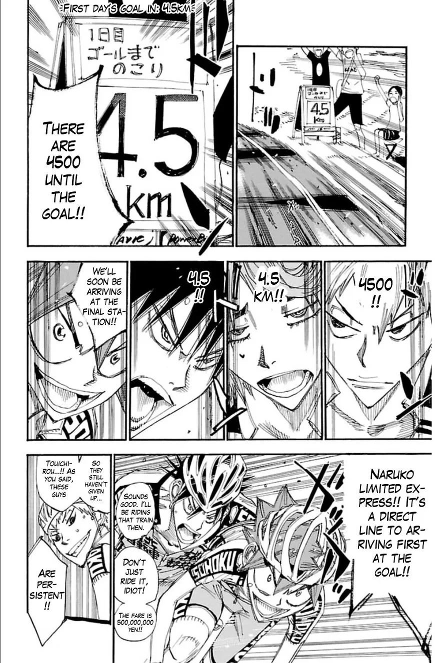 Yowamushi Pedal Chapter 339 page 11